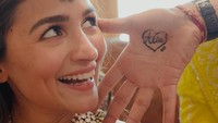Alia Bhatt dan Ranbir Kapoor menikah setelah lima tahun pacaran. (dok. Instagram @aliaabhatt) 