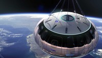 Spaceship Neptunus akan membawa wisatawan perjalanan pulang pergi selama enam jam. Wisatawan bisa melihat pemandangan 360 derajat di luar angkasa.(dok. Space Perspective)