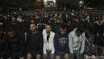 Begini Ramainya Salat Subuh di Masjid Al-Aqsa