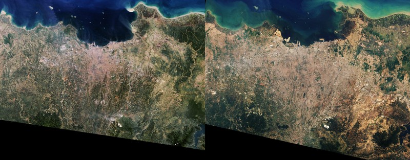 Foto perubahan iklim