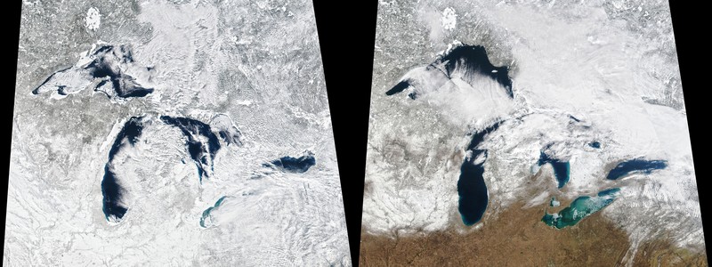 Foto perubahan iklim