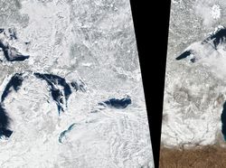 Foto Satelit Imbas Perubahan Iklim yang Menakutkan, Termasuk Indonesia