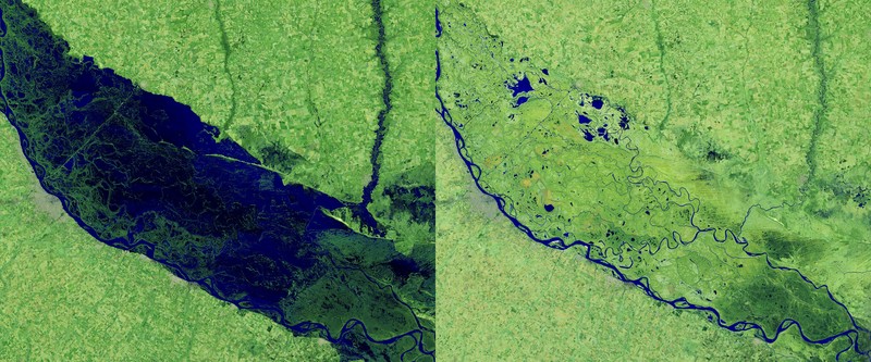 Foto perubahan iklim