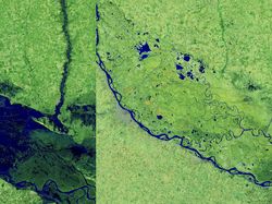 Foto Satelit Imbas Perubahan Iklim yang Menakutkan, Termasuk Indonesia