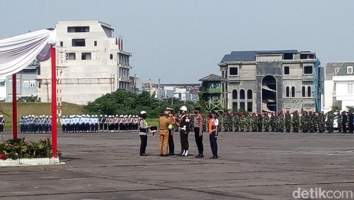 Gelar Pasukan Operasi Ketupat Toba 2022.