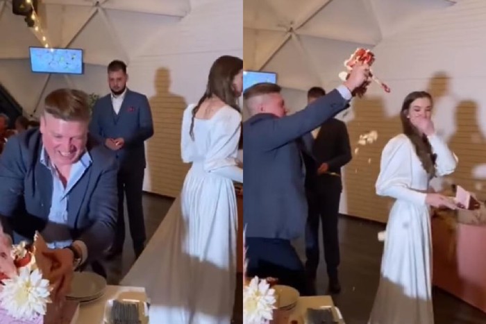 Kue Pengantin Dirusak Tamu Undangan
