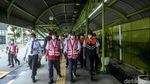 Cek Kesiapan, Menhub Sapa Pemudik di Stasiun Gambir