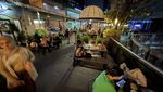 Melihat Jakarta di Malam Hari dari Lantai 10 The Plaza Semanggi