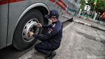 Melihat Pemeriksaan Angkutan Lebaran di Terminal Tanjung Priok