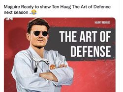 Meme Kocak Erik Ten Hag Jadi Lansia Setelah Latih MU