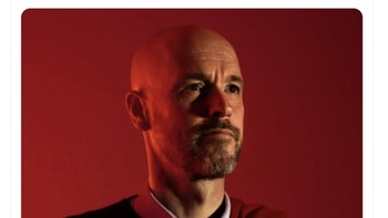 Welcome Ten Hag. Kami akan menunggu dengan sabar apa yang akan kamu bawa, dukung fans ini. Foto: Twitter