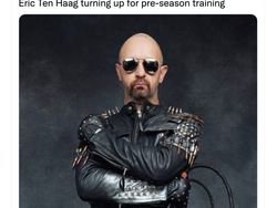 Meme Kocak Erik Ten Hag Jadi Lansia Setelah Latih MU