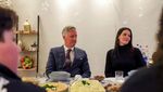 Momen Raja Belgia Hadiri Buka Puasa Bersama di Keluarga Muslim