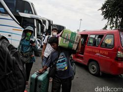 Arus Mudik Mulai Terlihat di Terminal Bus Tanjung Priok