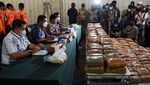 Polda Metro Jaya Pamer 471 Kg Ganja Jaringan Aceh