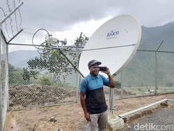 Potret Perjuangan Distribusi Material Tower BTS 4G di Pedalaman Papua