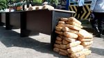 Pemusnahan Ribuan Botol Miras dan Ganja 25 Kg di Sukabumi