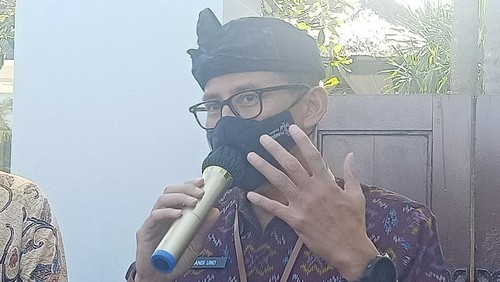 Sandiaga Uno di Badung Bali