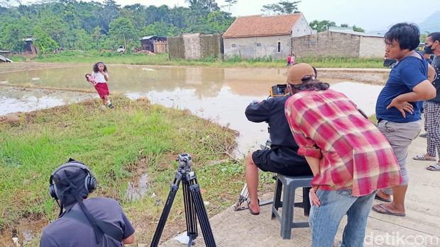 Syuting film 'Hambur'.