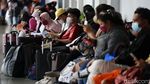 Terkini! Begini Suasana Arus Mudik di Stasiun Pasar Senen