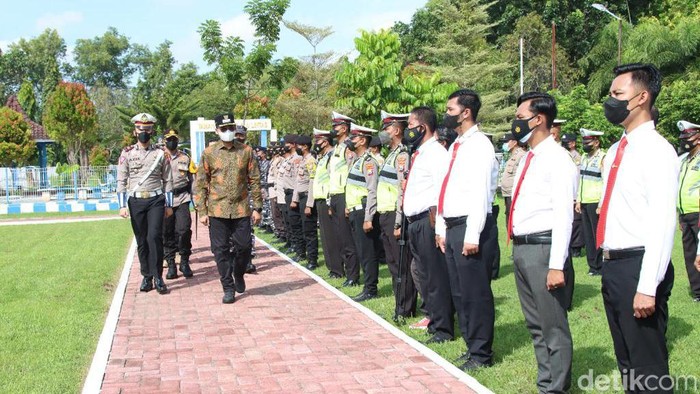 apel polres bangkalan