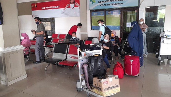 Suasana di Bandaran Fatmawati Soekarno, Bengkulu.
