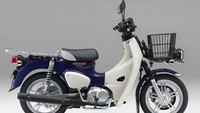 Honda juga menyematkan rak bagasi di bagian belakang motor. Rak ini ampuh untuk membawa sejumlah barang yang ukurannya cukup besar. Namun, hal tersebut membuat Super Cub 110 Pro hanya dapat dikendarai oleh satu orang saja. Foto: Ride Apart