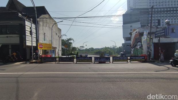 Jembatan Tunggulmas Kota Malang ditutup