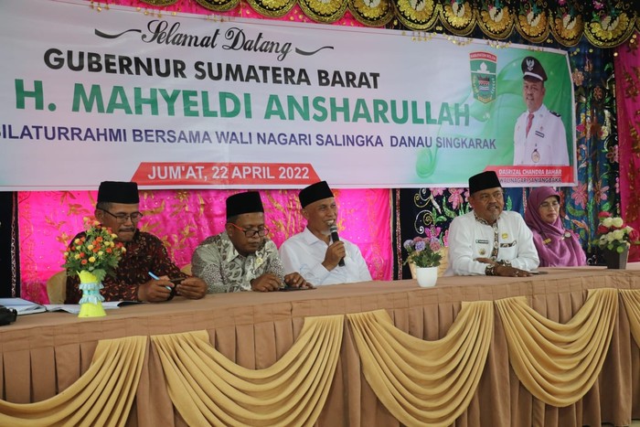 Pemprov Sumbar Silaturahmi Bersama Wali Nagari Salingka Danau Singkarak