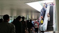 Peningkatan jumlah penumpang ini tak lepas dari dilonggarkannya aturan mudik. 