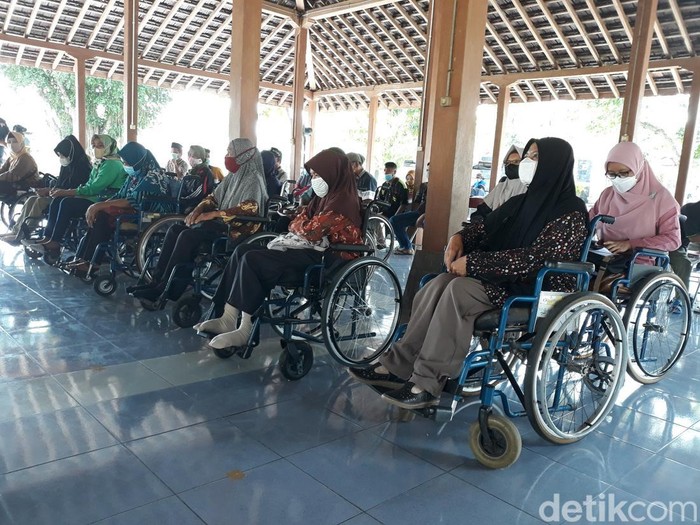 Penyandang disabilitas yang akan mendapat pendampingan dari Baznas RI.
