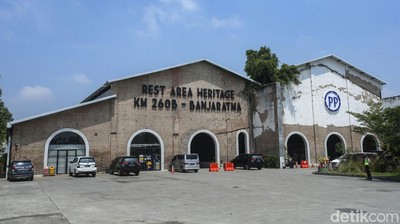 Bekas Pabrik Gula di Brebes Jadi Rest Area yang Instagramable