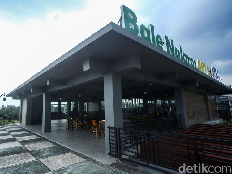 Mantap, Ada Tempat Nongkrong di Rooftop Rest Area KM 487