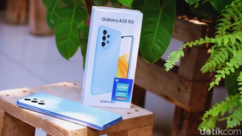 Galaxy A33 5G dijual mulai dari Rp 4,7 juta. Foto: Adi Fida Rahman/detikINET