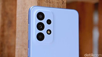 Ada empat kamera di bagian belakang., Foto: Adi Fida Rahman/detikINET