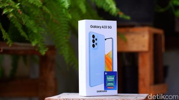 Samsung merilis Galaxy A33 5G pada akhir Maret 2022. Foto: Adi Fida Rahman/detikINET