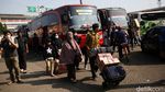 Terminal Bekasi Mulai Ramai Pemudik
