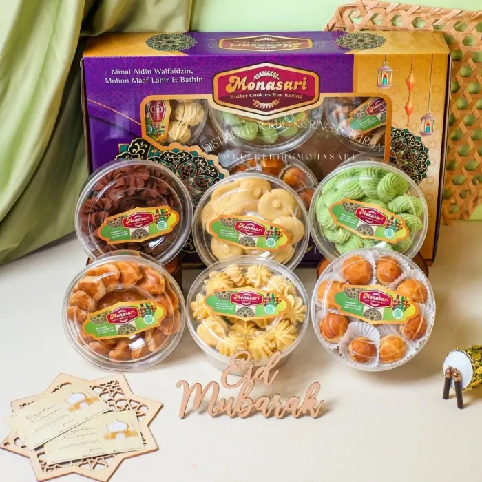 5 Hampers Lebaran Murah Meriah, Isi 6  Kue Kering Cuma Rp 50 Ribuan!