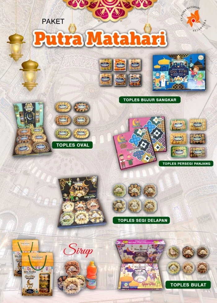 5 Hampers Lebaran Murah Meriah, Isi 6  Kue Kering Cuma Rp 50 Ribuan!