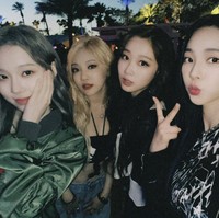 aespa tampil di panggung utama Coachella pada 23 April 2022 waktu Los Angeles. Grup jebolan SM Entertainment itu menjadi bagian dari lineup showcase 88 rising “HEAD IN THE CLOUDS FOREVER.” Foto: dok. Twitter @aespa_official