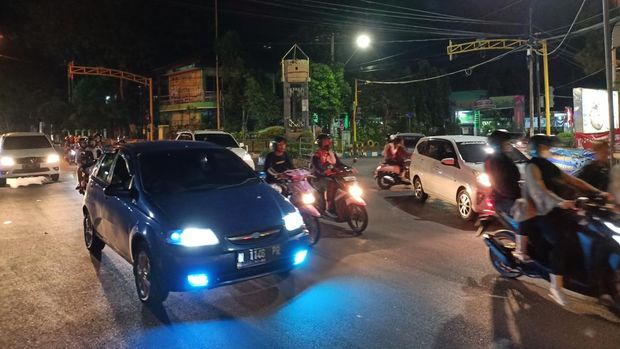 arus mudik di jalur pantura probolinggo