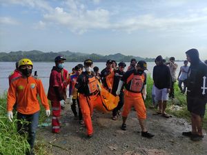 2 Hari Pencarian, Bocah 9 Tahun Tenggelam di Sungai Mahakam Ditemukan Tewas