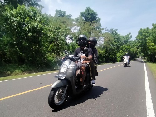 Jalur mudik Denpasar - Gilimanuk, kawasan hutan Cekik, Kelurahan Gilimanuk, Kecamatan Melaya, Kabupaten Jembrana