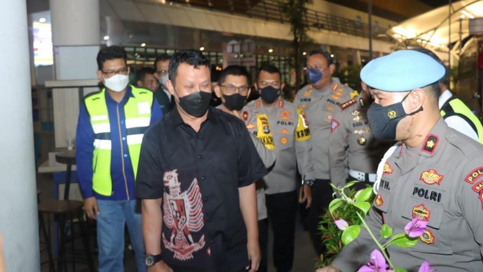 Kapolda Banten Irjen Rudy Heriyanto sidak persapan mudik lebaran 2022 di Pelabuhan Merak