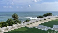Karangpotong Oceanview Cianjur, buka dari pukul 06.00-18.00 WIB, unggulan destinasi ini memanglah wisata selfie. (Masaul/detikcom)