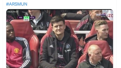 MU Disikat Arsenal, Netizen: Tanpa Harry Maguire Tetap Payah