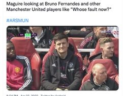 MU Disikat Arsenal, Netizen: Tanpa Harry Maguire Tetap Payah