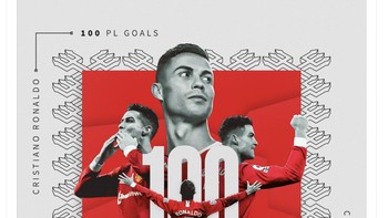 Jika ada kabar baik bagi MU adalah Cristiano Ronaldo telah mencetak 100 gol di Premier League bagi MU. Foto: Twitter
