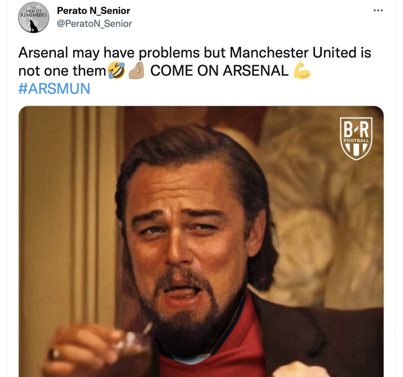 Meme Arsenal Lawan MU