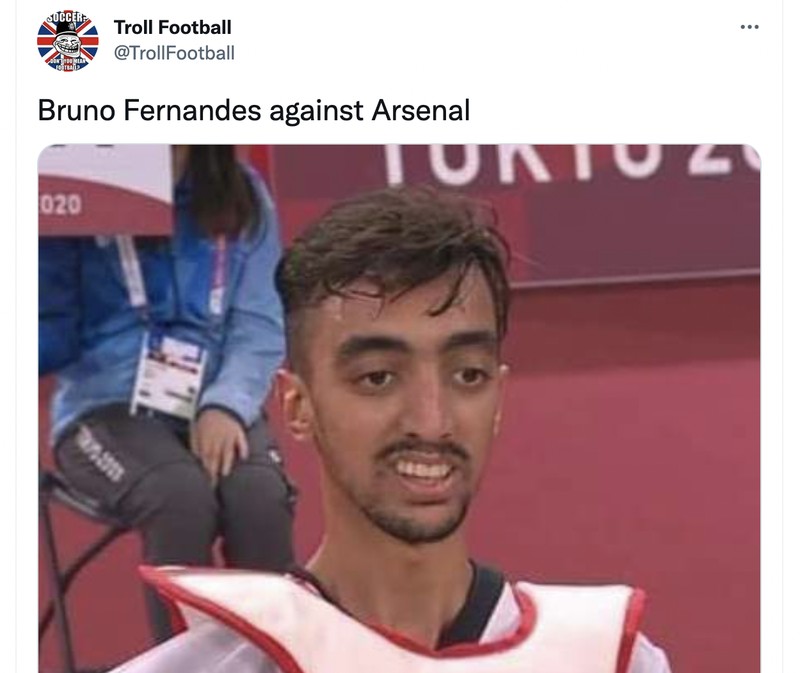 Meme Arsenal Lawan MU